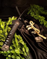 Sabie samurai katana 57 Special Replicas HKS114D din oțel, cu suport 3