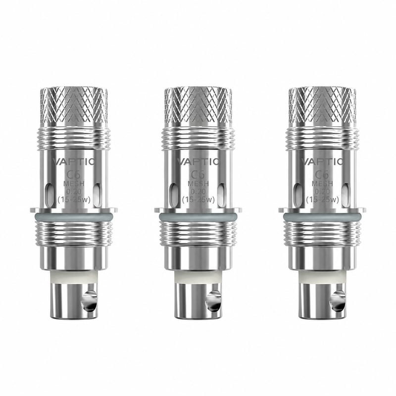 Vaptio Cosmo C6 Mesh Porlasztó Fej 0,7 ohm (15-25W) – 3 db-os Csomag Elektronikus Cigarettához