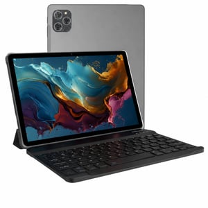 RUSHAR 11-inčni Android 15 tablet 36GB RAM + 256GB ROM, Octa-Core 2.0 GHz, 5G WiFi — Ogreban modul kamere (stanje: vidi 2. sliku)