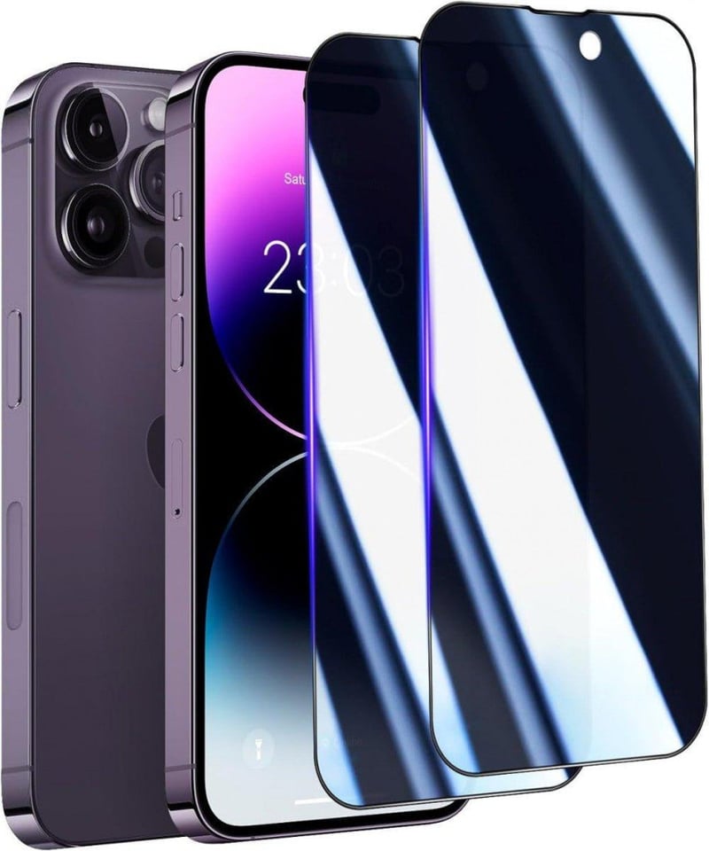 iPhone 14 Pro Max Betekintésvédő Fólia - BERMIEU Prémium Adatvédelem
