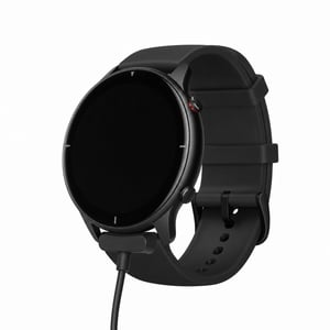 Amazfit GTR 2e pametni sat, crni, 1,39" AMOLED, GPS, 90 — neispravan, za dijelove: radi samo kada je spojen na punjač (stanje: vidi 2. sliku)