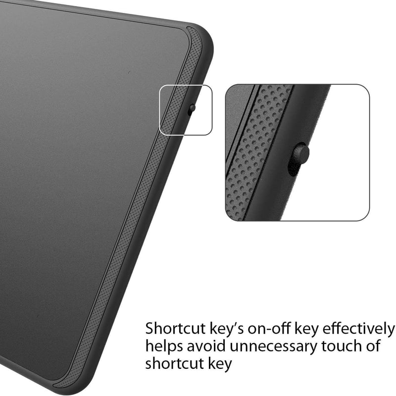 Huion Inspiroy H640P grafikus rajztábla 8192 nyomásszint stylus tollal