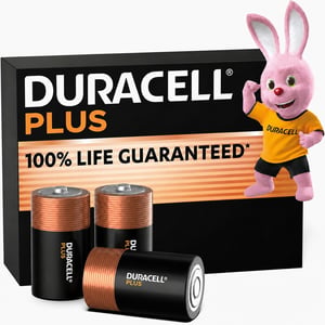 Duracell Plus D (LR20) alkalna baterija 1,5V, pakiranje — set od 3 komada