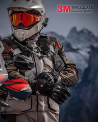 BORLENI USB Fűthető Motoros Kesztyű 3000mAh Akkumulátorral - Vízálló, Érintőképernyő-kompatibilis Téli Kézmelegítő M-es Méretben 2