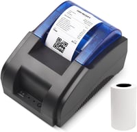 Bisofice 58 mm-es Hőpapíros Nyugtanyomtató USB/Bluetooth Csatlakozással, Windows/Linux/Android/iOS Kompatibilitás, ESC/POS Támogatás 1