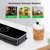 Fresko automata vákuumfóliázó gép sous vide főzéshez, 10 zacskóval 3
