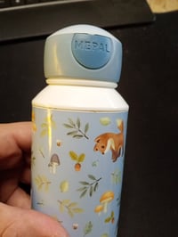 Mepal Pop-up Campus Little Dutch Forest Friends gyerek kulacs 400 ml, szivárgásmentes, BPA-mentes — használt (állapot: lásd a 2. képet) 3
