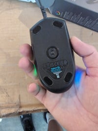 Mouse de gaming Logitech G203 LIGHTSYNC, Negru, 8000 DPI, Iluminare RGB — defect, funcționează parțial: rotiță defectă (stare: vezi a 2-a imagine) 3