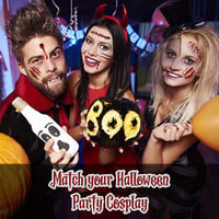 Halloween Arctetoválás Szett - 10db Seb, Szellem és Csontváz Mintával 5