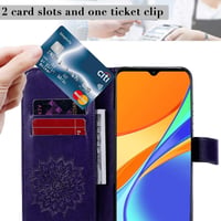 Xiaomi Redmi 9C Zöld Flip Tok - Vékony, Mágneses, Kártyatartós 3