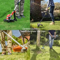 Pack Univerzális Damilfej Szett - 2db M10x1.25 Menetes Fűkasza Fej Benzines Bozótvágóhoz, Fűnyíróhoz, Könnyű Cseréhez, 11,5x7,5cm 7