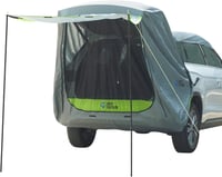 JOYTUTUS Univerzális Autó Hátsó Sátor SUV-hoz - Vízálló, UV-védelemmel, Szúnyoghálóval - Kék Kemping Napellenző Túrázáshoz, Kempingezéshez 2