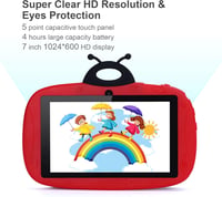 IdeaKid 7" Android 12 Gyerektablet 32GB - Katicabogár Dizájn, 3-7 Éveseknek 3
