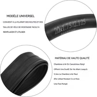MTATCN 20x1.75/2.125 Butyl Gumi Belső Kerékpárgumi Schrader Szeleppel - Strapabíró MTB, BMX, Cruiser Bicikli Tömlő, 2 db + Szeleptartozékok 5
