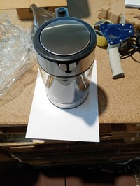 Rýchlovarná kanvica Xiaomi Mi Kettle Electric Glass BHR7423EU čierna, sklenená — chybná, na súčiastky: Tlačidlo zapínania nefunguje (stav: pozri 2. obrázok) 3