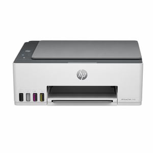 Imprimantă multifuncțională color cu jet de cerneală 3-în-1 HP Smart Tank 5105 1F3Y3A — aproape goală, fără cerneală cyan (stare: vezi a 2-a fotografie)