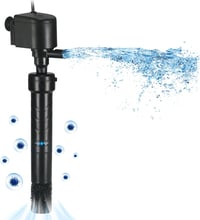 Aquarium UV szűrő és szivattyú 1200L/h - Algaölő, kristálytiszta vízhez 150-380L akváriumokhoz 1
