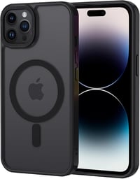 iPhone 11 Pro Max MagSafe kompatibilis matt fekete védőtok - XTCASE 1