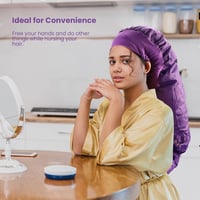 Segbeauty Hajszárító Búra - Gyors Hajszárításhoz, Lila 4