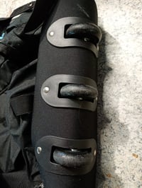 BAGSMART összecsukható gurulós utazótáska 3 kerékkel, 80 L, fekete, könnyű sporttáska férfiaknak és nőknek, felgöngyölíthető tárolás 2