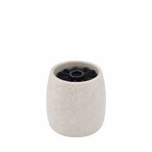 Wenko Goa WC kefa béžová 36,5 cm moderný kúpeľňový doplnok - 38,5 x 11,8 x 11,8 cm — chýbajúca rukoväť WC kefy (stav: pozri 2. obrázok)