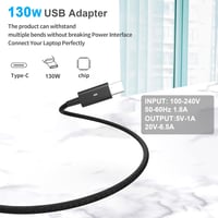 Dell XPS 15 130W USB-C töltő - Kompatibilis 9570/9575 modellekkel 3
