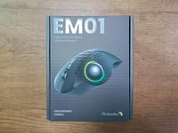 ProtoArc EM01 ergonomikus RGB trackball egér, vezeték nélküli, állítható DPI, újratölthető 9