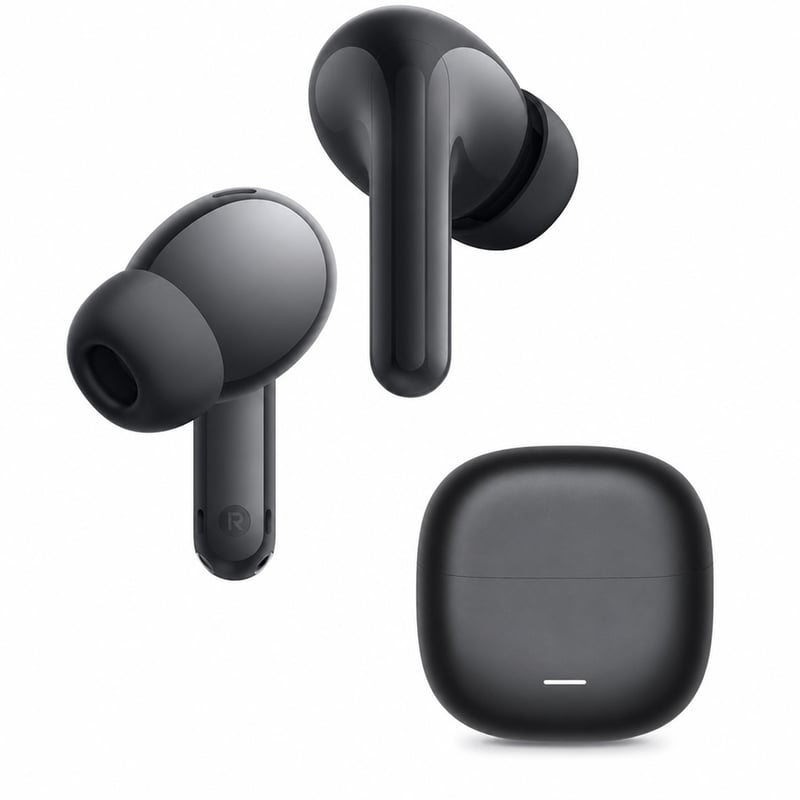 Xiaomi Redmi Buds 8 Lite bežične slušalice, 42 dB ANC, 36 h, Bluetooth 5.4 - crne — bez kabela za punjenje (stanje: vidi 2. sliku)