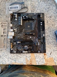 Gigabyte A520M K V2 Alaplap AMD Ryzen 5000 AM4 foglalat DDR4 5100MHz OC PCIe Gen3 x4 M.2 GbE LAN USB 3.2 Gen 1 használt 2