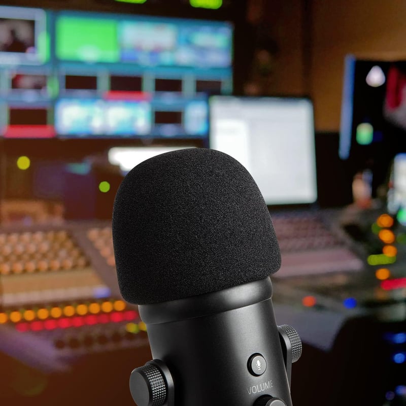 Razer Seiren V2 Pro/X mikrofonhoz kompatibilis YOUSHARES habszivacs popszűrő