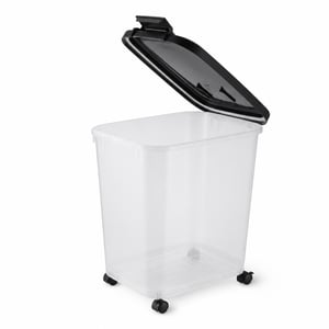 Amazon Basics posuda za pohranu hrane za kućne ljubimce, 15,8 kg, 26,5 — neispravno, za dijelove: Kutija se ne može zatvoriti (stanje: vidi drugu sliku)