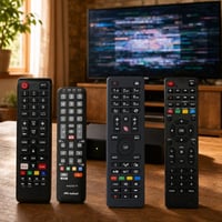 Súprava ovládačov: 1x Akai + 1x 4v1 univerzálny + 1x CGV + 1x Tele-System/Fuba 1