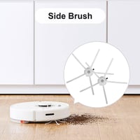 DrRobor Pótalktrész Készlet Roborock Q7/Q7Max/Q7 Max Plus Robotporszívóhoz - Főkefe, HEPA Szűrő és Oldalkefe Szett 7