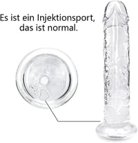 King Size 25 cm-es Élethű Óriás Dildó Tapadókoronggal - Pároknak és Szólóhoz 5