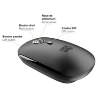 NEWWAY Vezeték Nélküli Billentyűzet és Egér Szett - Fekete, USB és WiFi Csatlakozás, Hordozható, PC Kompatibilis, ON-KM01F Modell 5