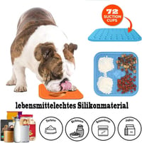 Szilikon Kutya Nyaló Párna - BPA-mentes, Lassú Etető Spatulával 3