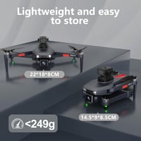 TTROARDS 31P Összecsukható Drón 4K Kamerával - 360° Akadályérzékelés, 5G WiFi, Kefenélküli Motor, 30 Perces Repülési Idő, 2 Akkumulátor 7