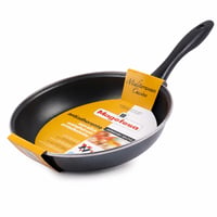 Magefesa Glass üveg serpenyő 26 cm átmérő fekete üveg fedővel — üveg fedő nélkül (állapot: lásd a 2. képet) 1