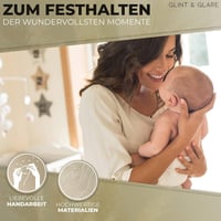 Milestone kézzel készült fa babakártyák - 26 db, fiúknak és lányoknak 3