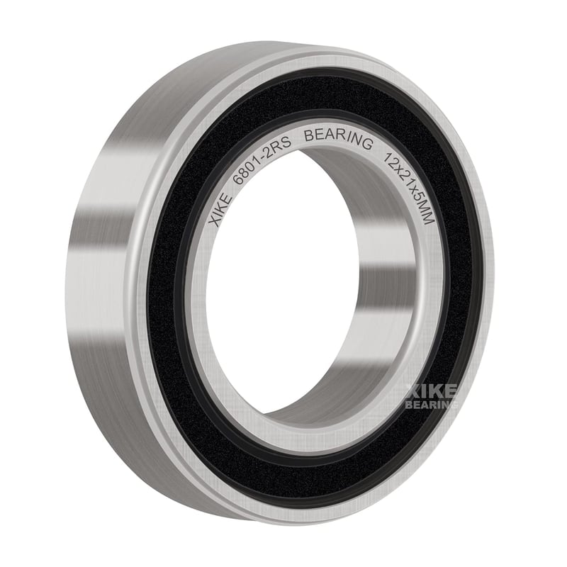 SKF 6801-2RS golyóscsapágy, 12x21x5mm, gumitömítéses, 2 db