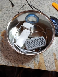 ATMZIQXR Rozsdamentes Acél Macska Ivókút 2,6 L, Csendes Automata Ivókút Látható Vízszintjelzővel és Többrétegű Szűrővel, Kis Kutyáknak is 3