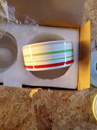 com-four set de 2 scrumiere rezistente la vânt din ceramică dolomită, scrumieră de exterior rezistentă la intemperii — ușoară uzură pe produs (stare: vezi a 2-a imagine) 4