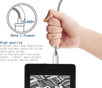 Xinfene 3 méteres USB-C gyorstöltő kábel 2db, Samsung Galaxy és más telefonokhoz 3