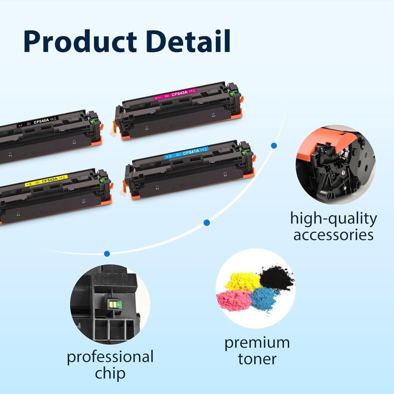 myCartridge 203X kompatibilis toner HP Color Laserjet Pro M281fdw M254dw nyomtatókhoz