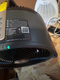 Shark FlexBreeze Pro FA300EU prijenosni ventilator s raspršivačem (baterijski, stolni i samostojeći), 5 — bez daljinskog upravljača (stanje: vidi 2. sliku) 6