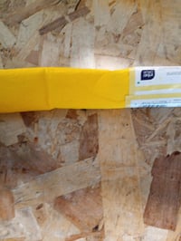 Interdruk krep papir u roli žuti, 10 komada - 50x200 cm, 28 g/m², dječji i — nabori na papiru (stanje: vidi 2. sliku) 3