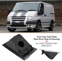 Akozon Üzemanyag Betöltő Nyílás Fedél és Ház TRANSIT MK7 2006-2014 Modellekhez - ABS Műanyag Tanksapka OE 4637797, 4442912 2