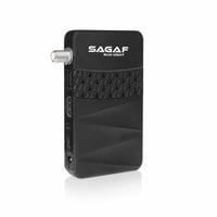 LEYF Sagaf SUD-0507 mini satelitski prijamnik DVB-S2 Full HD 1080p digitalni receiver HDTV USB ARD — bez daljinskog upravljača (stanje: vidi 2. sliku) 1