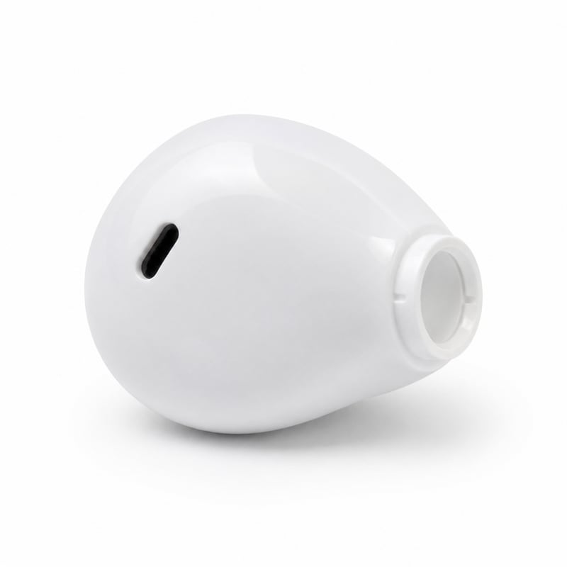 Xiaomi Redmi Buds 8 Active TWS Bluetooth slušalice, bijele, polu-in-ear, titanijska membrana od 14,2 mm, snažan bas, 37 sati baterije. Lijeva slušalica ne radi.