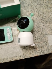 BOIFUN 2K QHD baby monitor s 5-inčnim zaslonom, rotacijom od 360°, automatskim praćenjem, detekcijom pokreta, noćnim svjetlom u boji, 4x zumiranjem 4
